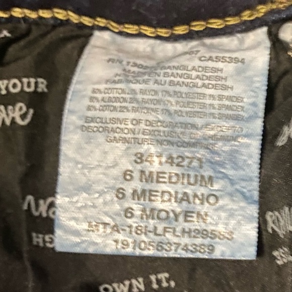 ($15) Lee Jeans Womens Curvy Bootcut, size: 6 Medium - Picture 7 of 8